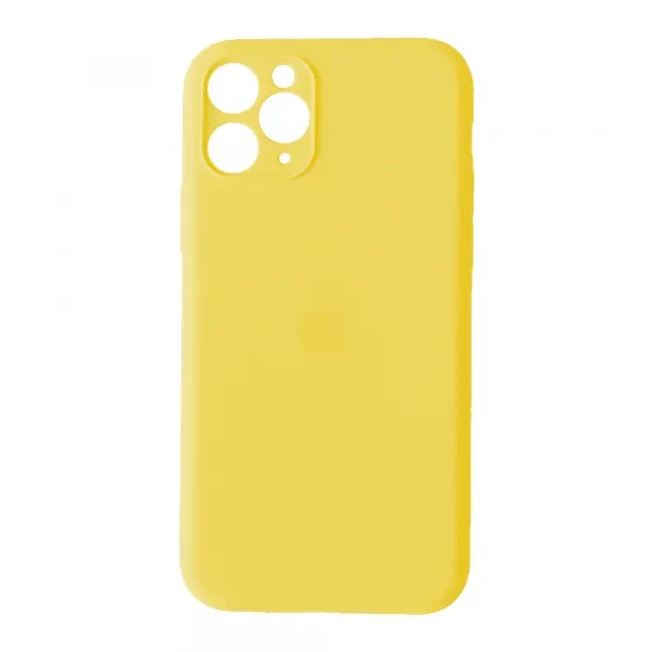 Чохол-накладка EpiK Silicone Case Full Camera для iPhone 11 Pro Yellow, фото 1