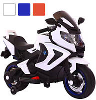 Електромотоцикл дитячий SPOKO SP-1600 на акумуляторі зі світловими звуковими ефектами для дітей R_2321
