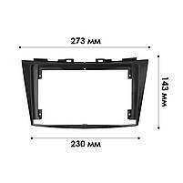 Перехідна рамка 9" Lesko Suzuki Swift 4 2011-2017 (6204) Сузукі 5 шт., фото 3