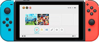 Ігрова консоль Nintendo Switch with Neon Blue and Neon Red (45496453596)