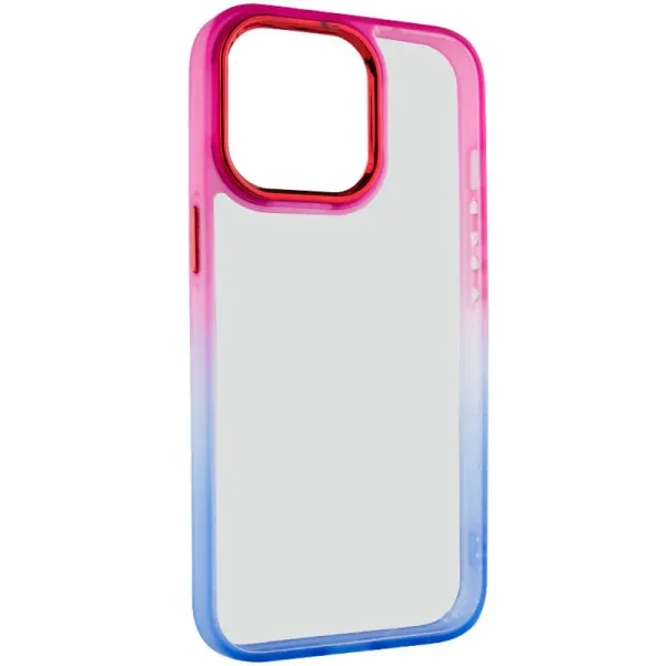Чохол-накладка EpiK Fresh sip series для iPhone 13 Pro Blue Pink, фото 1