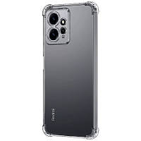 TPU чохол GETMAN Ease logo посилені кути Full Camera для Xiaomi Redmi Note 12 4G Безбарвний (прозорий)