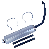 Глушитель разборной 4т GY6 125-150cc