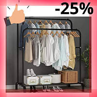 Многоуровневая вешалка шкаф в прихожую стойки для одежды и обуви вешалки сборно-разборные напольные EMDL