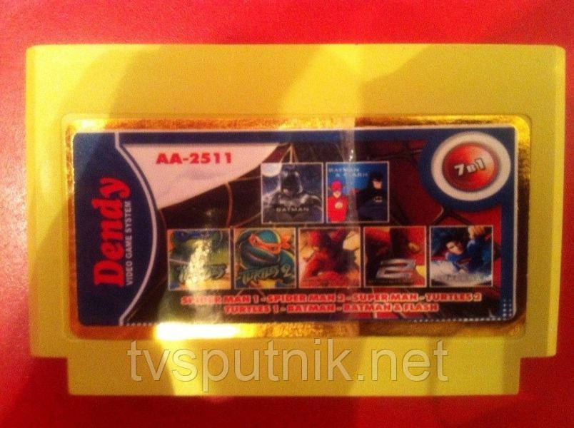 Картридж Dendy Збірник ігор AA-2511