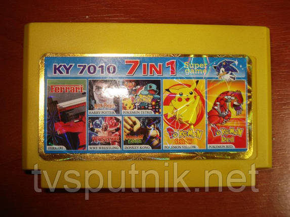 Картридж Dendy Збірник ігор KY-7010, фото 1