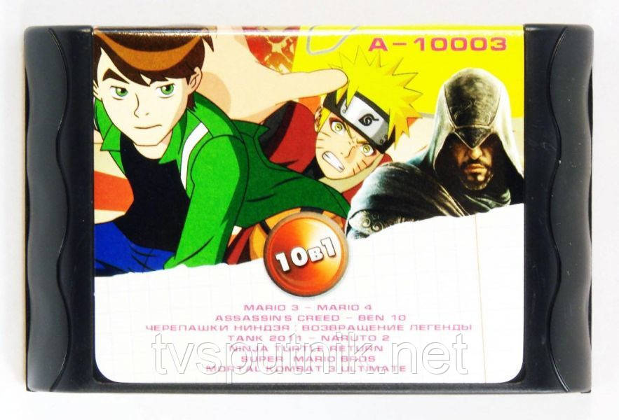 Картридж Sega 16bit Збірник ігор A-10003