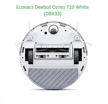 Серветки (ганчірки) для робот-пилососа Ecovacs Deebot Ozmo T10 / T10+ ( DBX33 ) / X1 Plus ( DEX55 ) / 2 штуки, фото 3