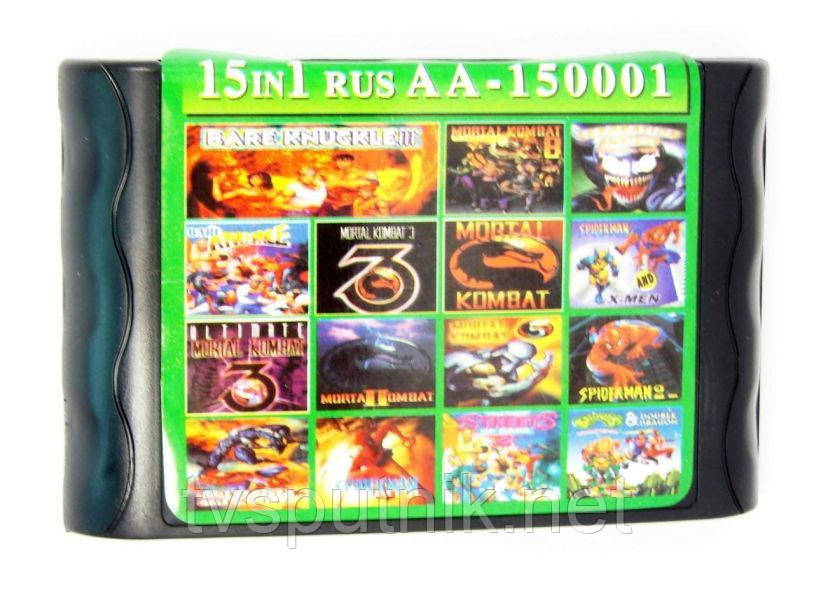 Картридж Sega 16bit Збірник ігор AA 150001