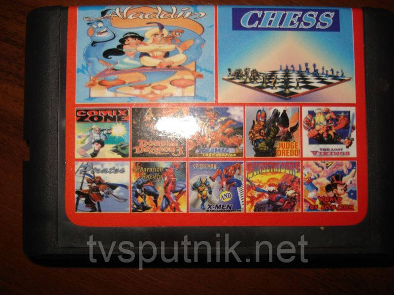 Картридж Sega 16bit Збірник ігор AA-12002