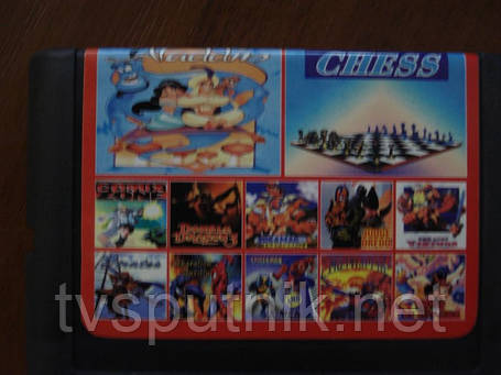 Картридж Sega 16bit Збірник ігор AA-12002, фото 3