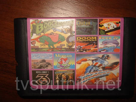 Картридж Sega 16bit Збірник ігор AA-10004, фото 2
