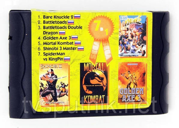 Картридж Sega 16bit Збірник ігор BS 7003, фото 2