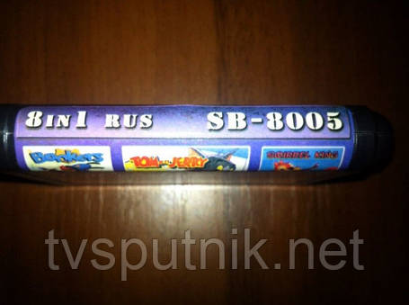 Картридж Sega 16bit Збірник ігор SB-8005, фото 3