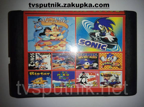 Картридж Sega 16bit Збірник ігор AA-10002, фото 1