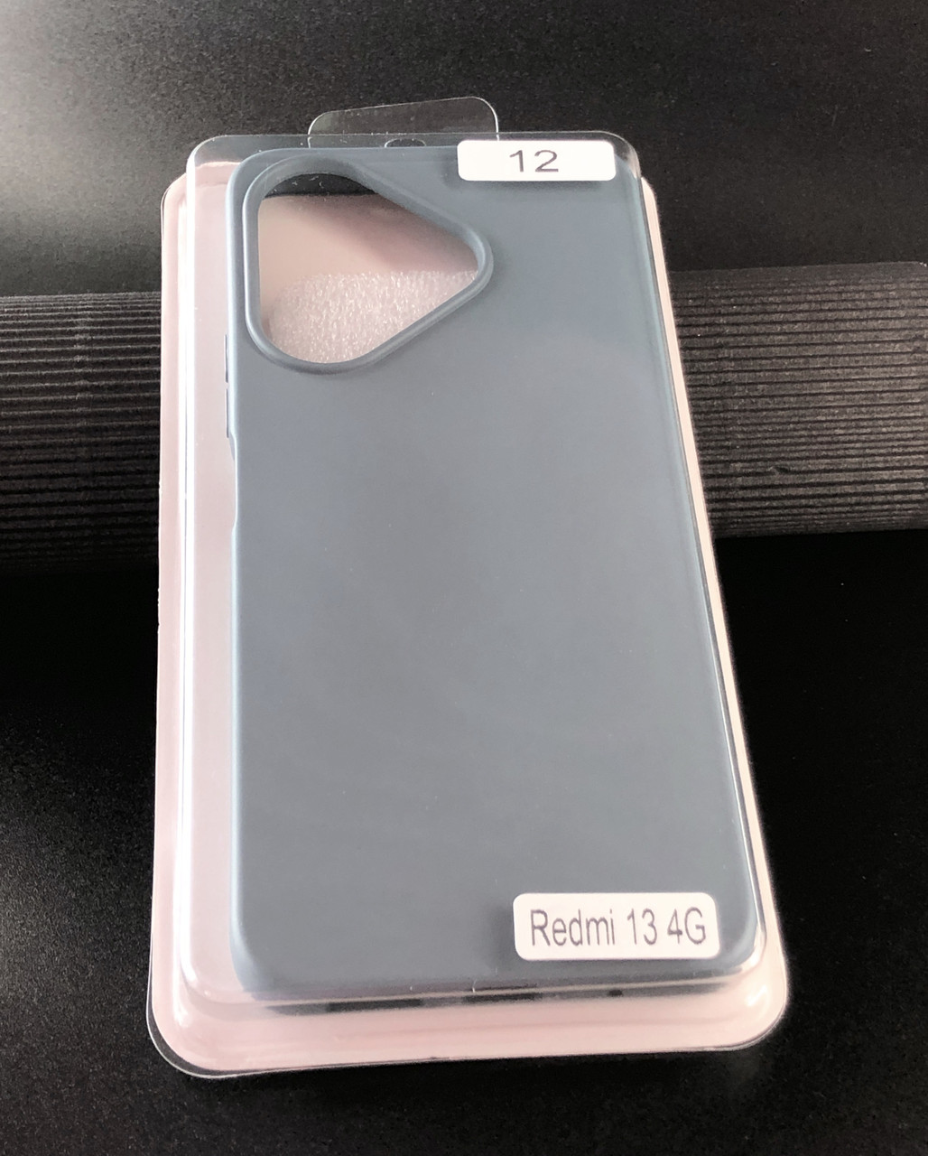 Чохол для телефона Xiaomi Redmi 13 (4G) Silicone Original FULL No12 Charcoal grey (4you)