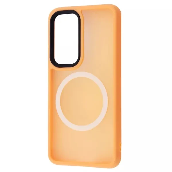 Чохол-накладка WAVE Matte Insane Case with Magnetic Ring для Samsung Galaxy S24 Plus Orange, фото 1