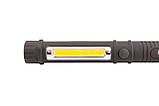 Ліхтар магнітний Mastertool 168 х 24 мм, LED + COB LED, 3 x AAA, ABS (94-0806), фото 5