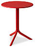 Стіл пластиковий для саду Nardi Spritz Червоний, фото 8