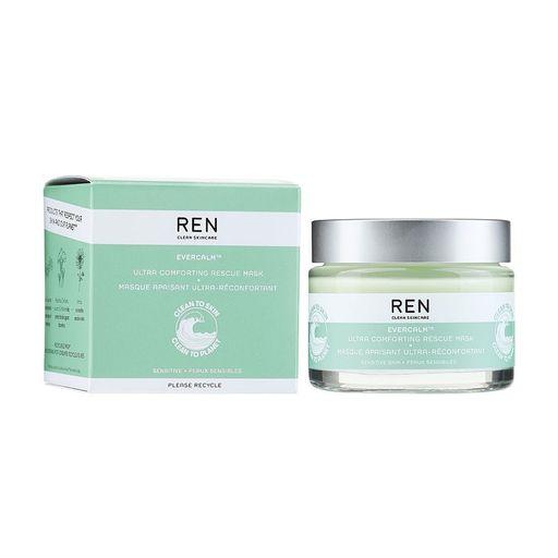 Маска REN Clean Skincare Evercalm Ultra Comforting Rescue Mask для чутливої шкіри обличчя, 50 мл