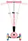 Самокат GLOBBER серії JUNIOR FOLDABLE FANTASY LIGHTS паст-рожевий з квітами, до 50кг,2+,3 колеса (433-210), фото 5