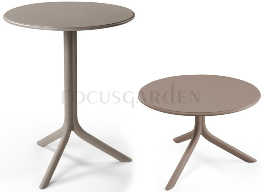 Стіл круглий для кафе Nardi Spritz бежевий