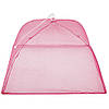 Сітка парасолька для захисту їжі від мух та ос, 43x43см (Москітна кришка для їжі від комах) Рожевий, фото 9