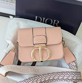 Сумка жіноча Леді Dior міні літня колекція рожевий