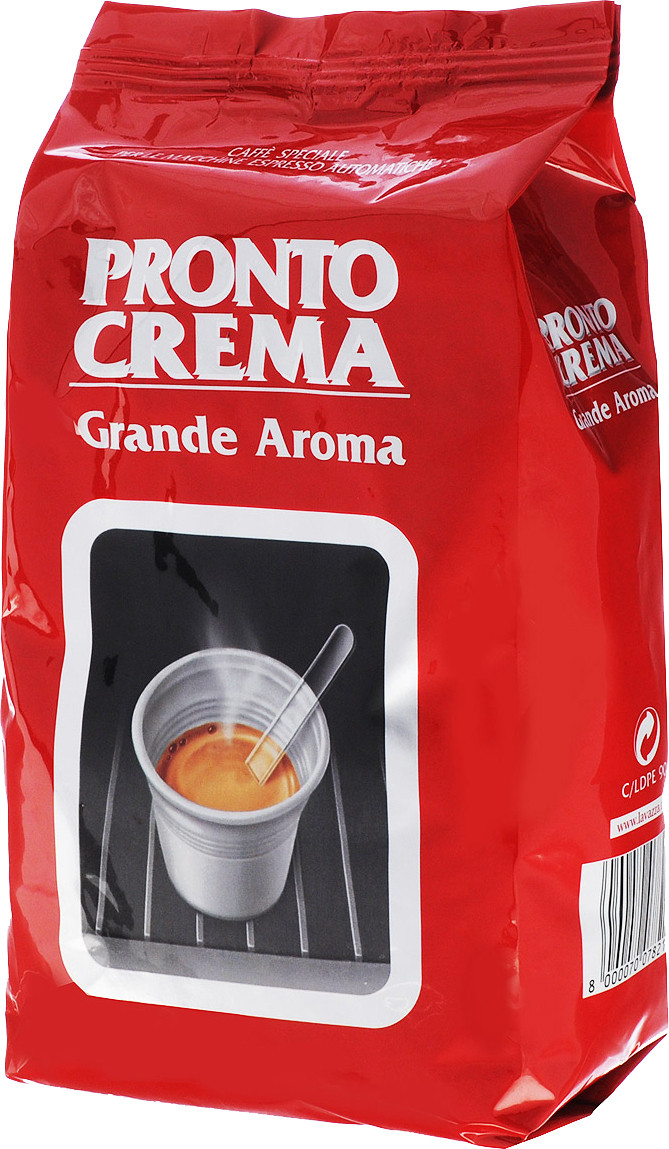 Кава в зернах Lavazza Pronto Crema 1000г