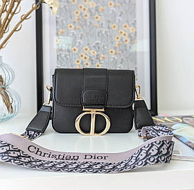 Сумка жіноча Леді Dior міні літня колекція чорний