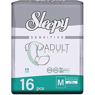Підгузки для дорослих SLEEPY Sensitive Adult розмір М №16 (85 - 125 см)