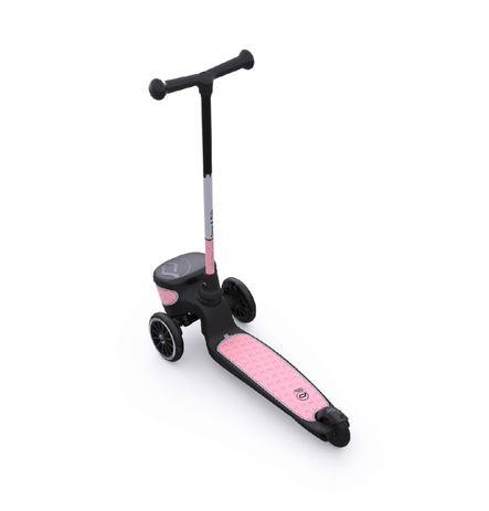 Самокат Scoot and Ride серії Highwaykick-2 з колесами що світяться рожевий, 2+ до 50кг (SR-210201-ROSE)