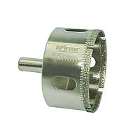 Свердло корончасте по склу та плитці 55 мм WERK 2732317