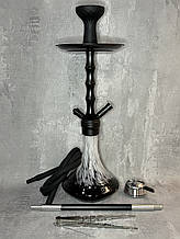 Кальян Deluxe E28 Medium 63 см black повний комплект