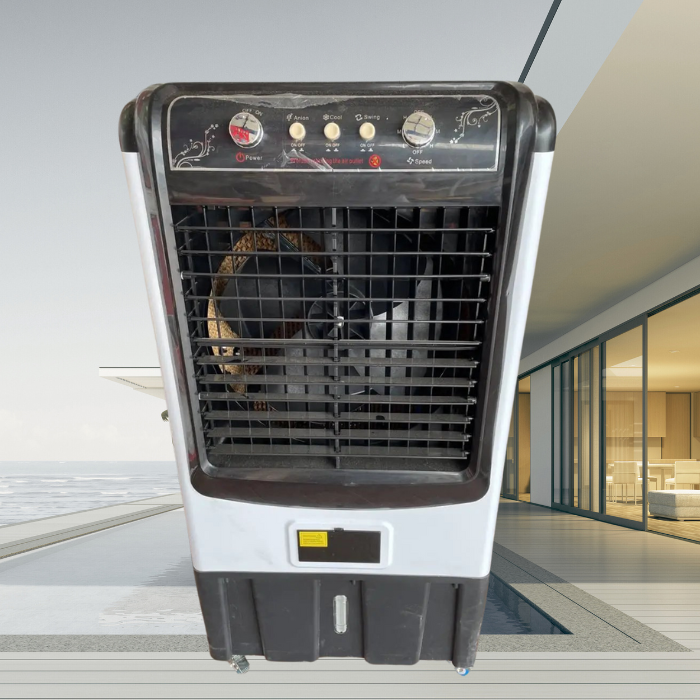 Підлоговий переносний повітроохолоджувач 200W, портативний кімнатний охолоджувач повітря HS-40B