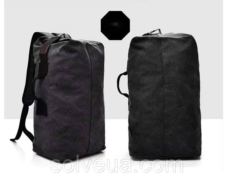 Сумка тактична транспортна баул похідний Solve Black 55*30*20 KT6005402 solve