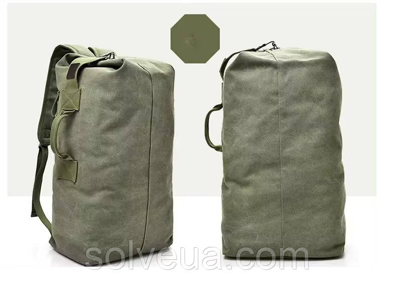 Сумка тактична транспортна баул похідний Solve Olive 55*30*20 KT6005401 solve