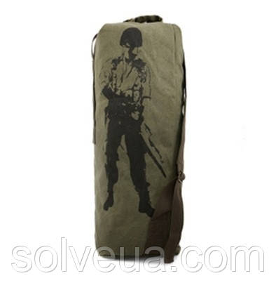 Сумка тактична транспортна баул похідний Solve 75 Л Olive 81*24*24 KT6005501 solve, фото 1
