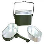 Армійський тактичний котелок Solve Olive KT6002701  solve, фото 3