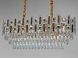 Кришталева овальна люстра 2018/800x300SGD, фото 3
