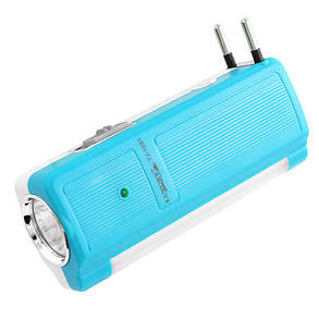 Ліхтар Luxury 1031 1W+9SMD вбудований акумулятор ЗУ 220V, фото 4