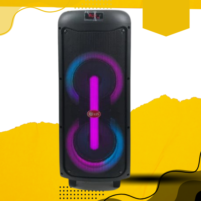 Колонка акумуляторна з радіомікрофоном USB/BT/FM/TWS та пультом ДУ Акустична система KOLAV-C2811