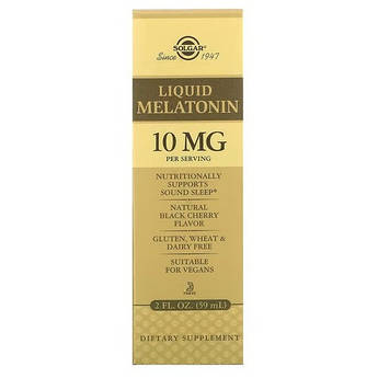 Solgar Liquid Melatonin 10 mg 59 ml