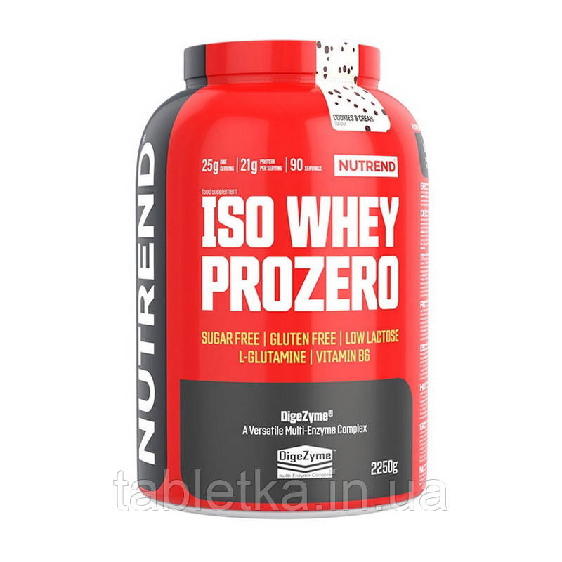 Iso Whey Prozero (2,25 kg, salted caramel) cookies & cream, 2,25 kg
