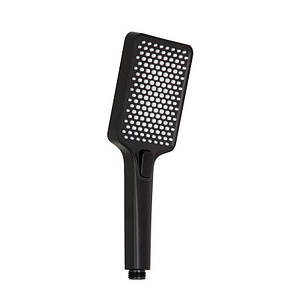Qtap Rucni Лійка для ручного душу 140x95 мм, Matt Black прямокутна QTRUC125BLM45959