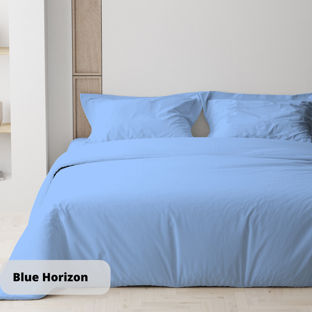 Комплект постільної білизни ТЕП "Happy Sleep" двоспальний (Blue Horizon, 50x70)