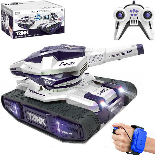 Танк на радіокеруванні та керуванні браслетом (постріли орбізами, парогенератор) арт. 399 D-7, фото 1