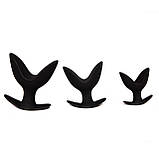 Анальна пробка з пелюстками маленька "Лотос", фото 3