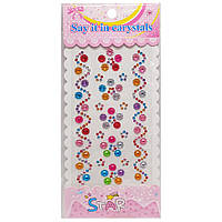 Наклейка камені "Зіроньки" XY-005 для авто, ноутбуків, телефонів Вид 7