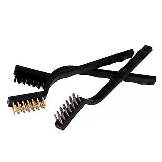 Набір щіток для чищення 170 мм (сталева, латунна, нейлонова) 3 штуки (20-0051-2)